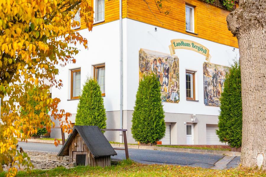Landhaus Bergidyll Bärenstein Buitenkant foto