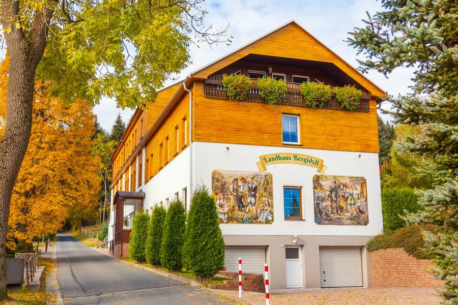 Landhaus Bergidyll Bärenstein Buitenkant foto