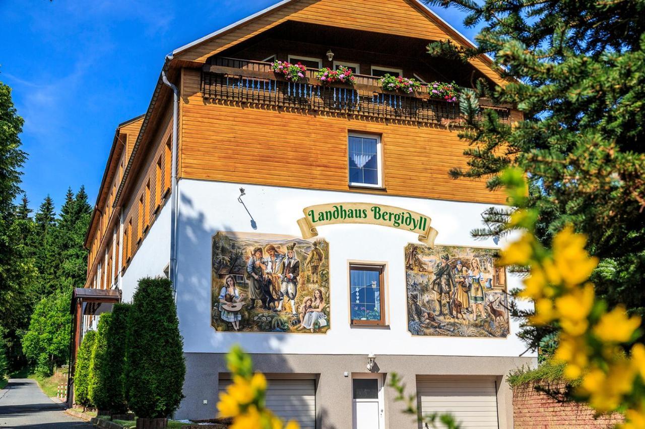 Landhaus Bergidyll Bärenstein Buitenkant foto
