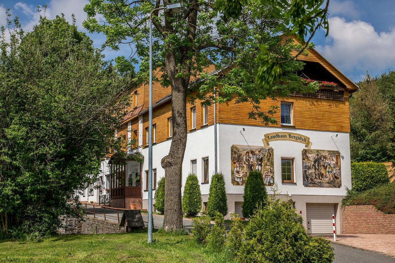 Landhaus Bergidyll Bärenstein Buitenkant foto