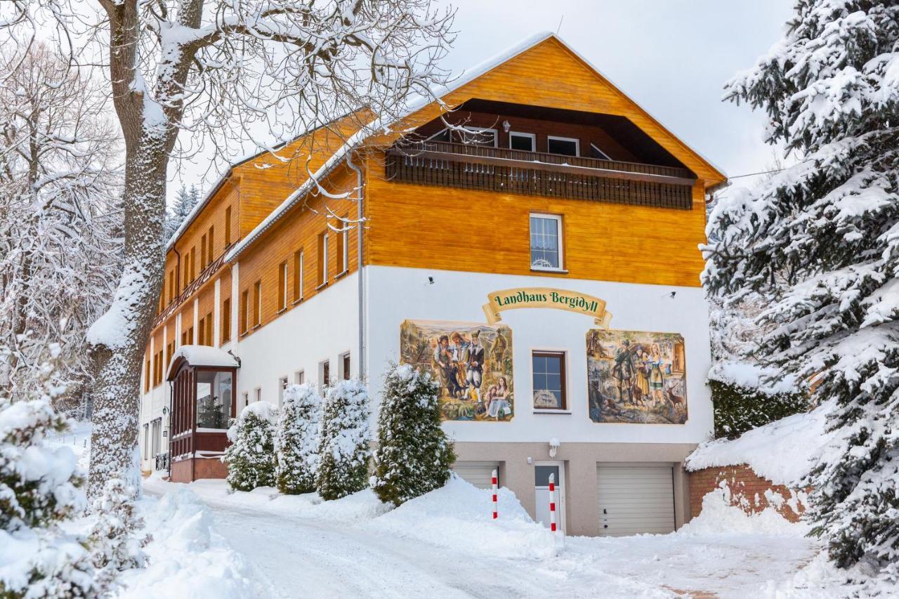 Landhaus Bergidyll Bärenstein Buitenkant foto